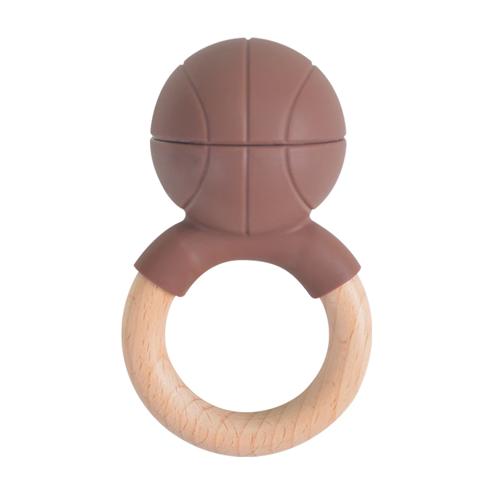 Hot Selling Baby Teether New Arrival BPA Free Super Soft Ball Style Teether Rattle For Babies Customized Service Available