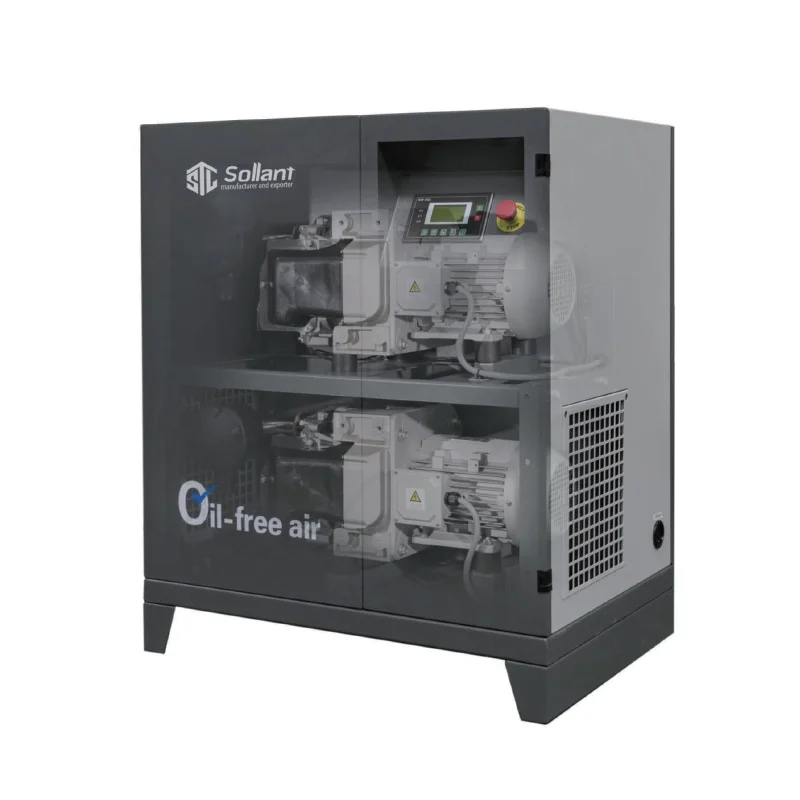 5.5Kw 7.5Kw 11Kw 12Bar 15Bar 16Bar 30Bar 5Hp 10Hp 4500Psi 100 Litre 500L Silent Oil Free scroll Medical Air Compressor Supplier