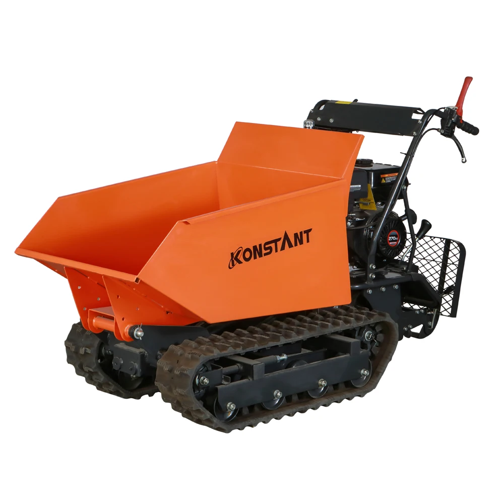 9hp Track Mini Dumper Hydrostatique/hydrostatischbattery wheel barrow