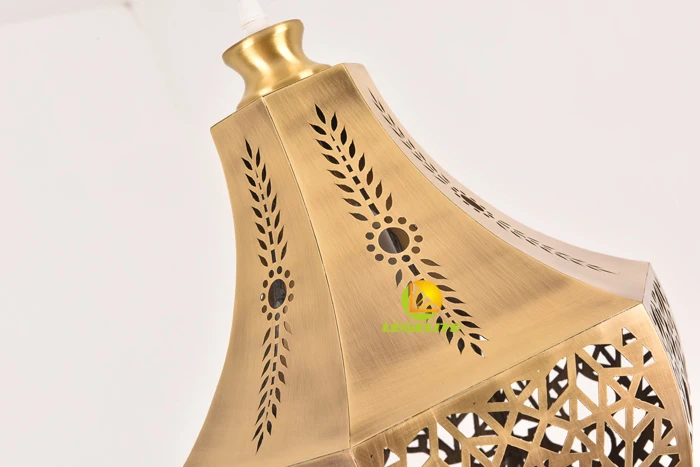 Arabic Lantern Fixture Hotel Chandelier Pendant Lamp Home Decor Turkish Moroccans Lamps Lighting Pendant Light Mosque Chandelier