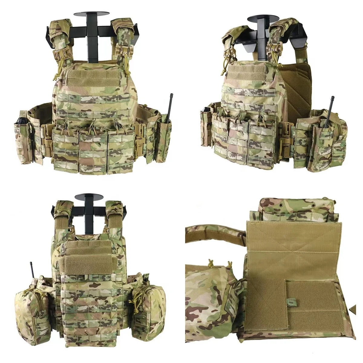 MITO Ready to ship CP tactical vest Security Quick release plate carrier multicam
