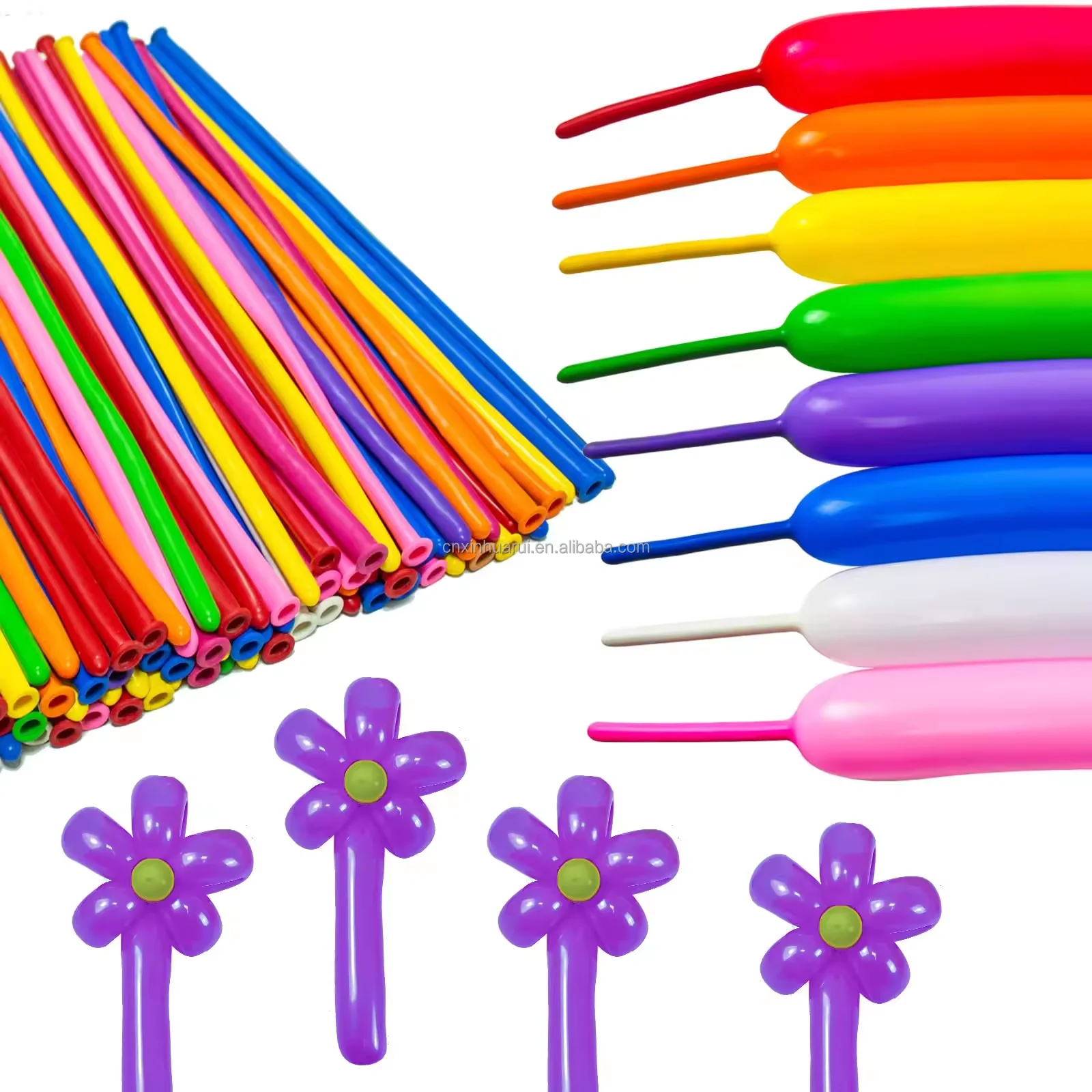 60 inch1.8g Magic Balloon Long Strip Manufacturing  Cartoon Animal Balloons For Party Decorations