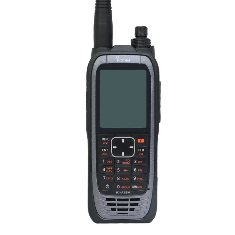 Air band radio handheld two way radio IC-A25N communication radio with Built-in GPS and Bluetooth