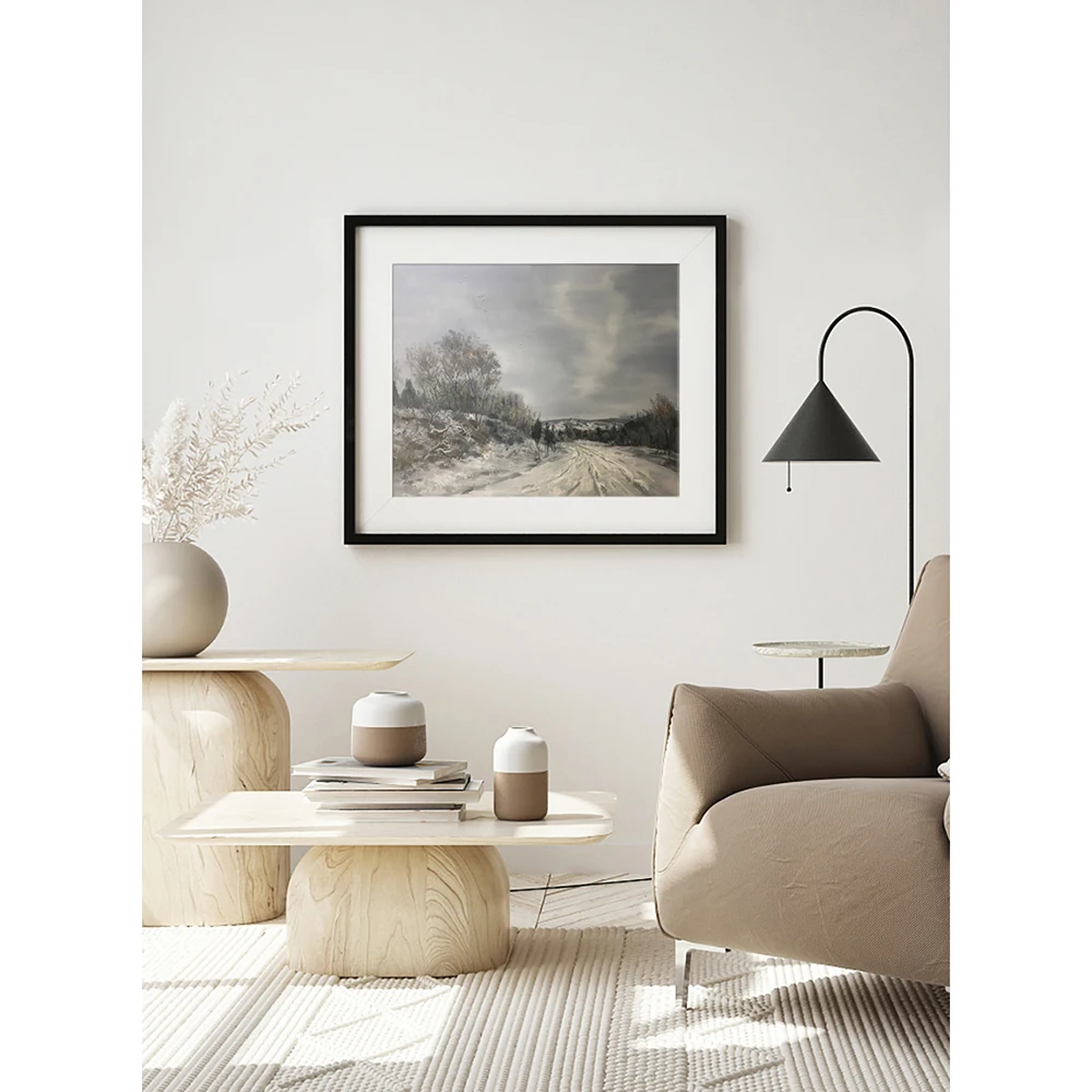 Beautiful Rural landscape painting  Wall Art  Painting On Canvas Home Coffee Office Decoration