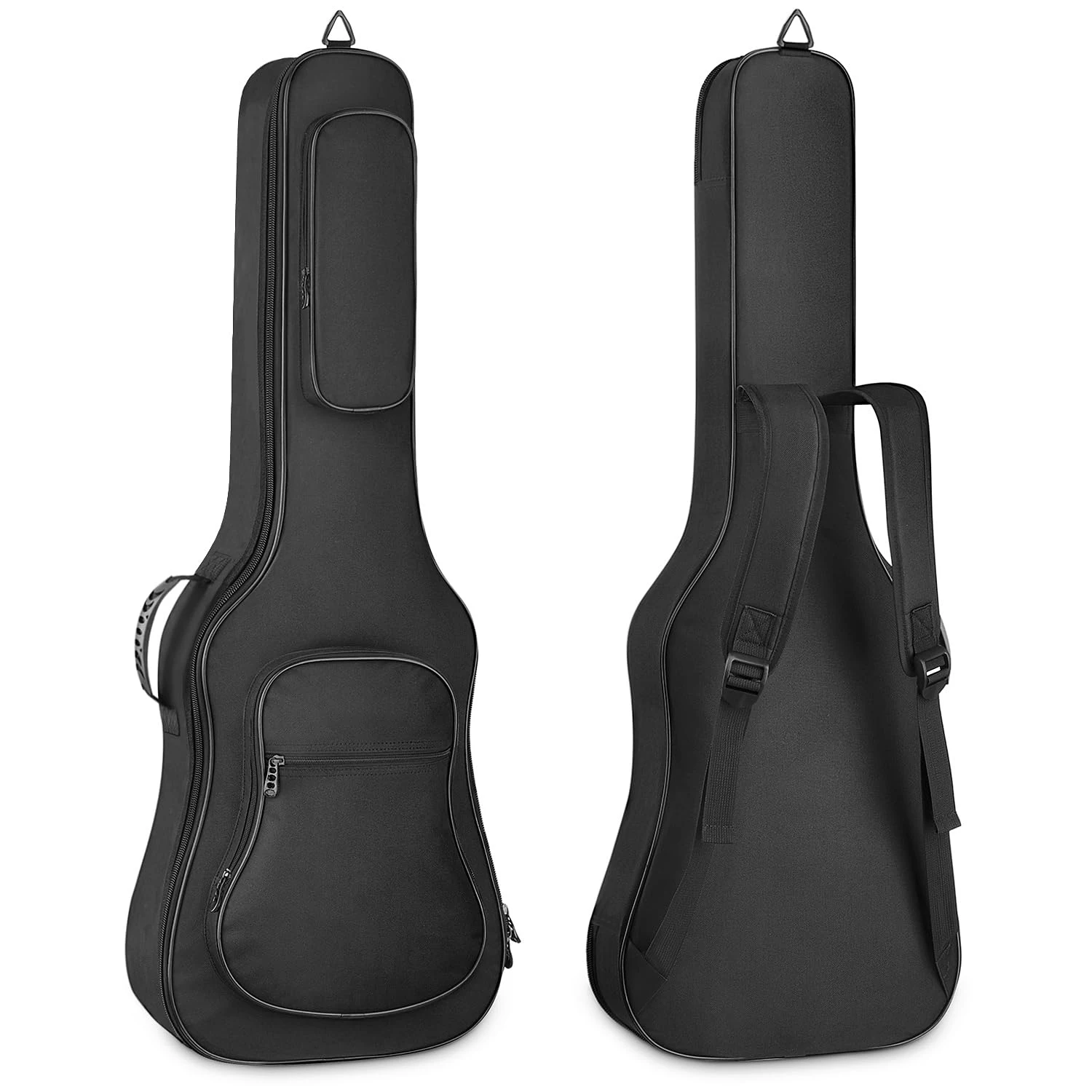 Adjustable Shoulder Strap Acoustic Classical Guitar Case with Soft Padded Waterproof Gig Bag for Music Instrument Protection