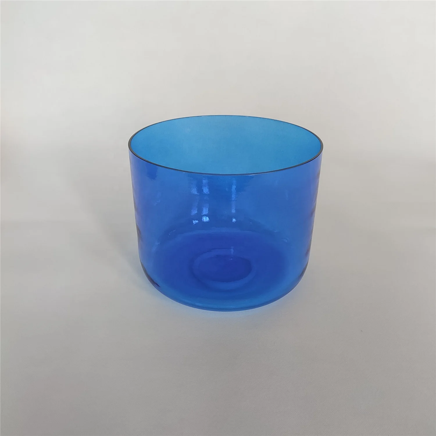 HF Sound Healing Bowls Dark Blue Clear Crystal Singing Bowl