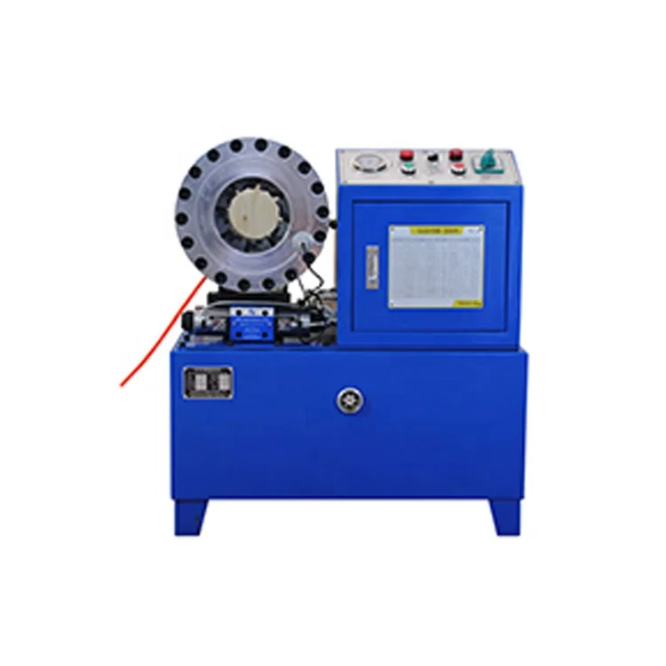 Автоматический обжимной станок для резинового шланга с системой гидроусиления руля Dx68 (1/4-2 дюйма)