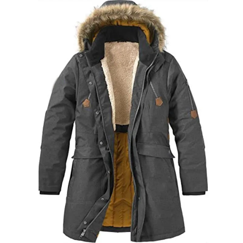 Оптовая продажа лучшие стильные зимние мужские куртки-парка высшего качества б/у куртки