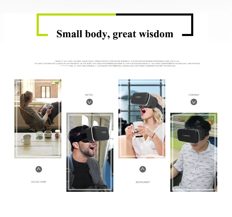  VR 4 0 недорогие наушники Hifi 3d очки виртуальной реальности с игровым