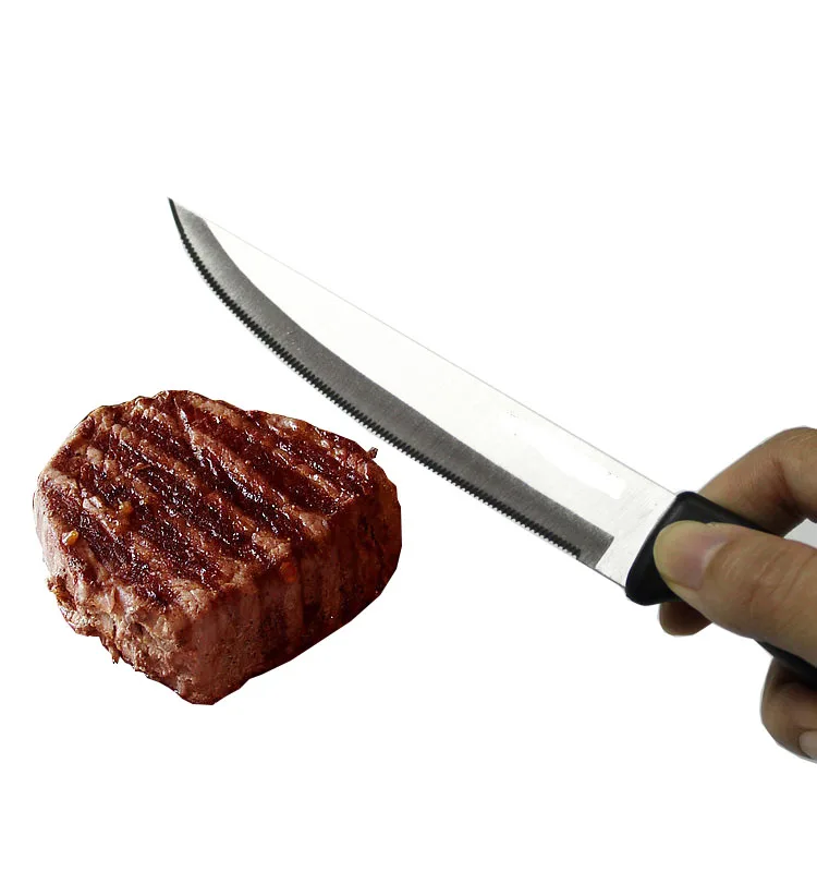 High quality kitchen knife custom Classic Serrated 6 inch Steak Knife set