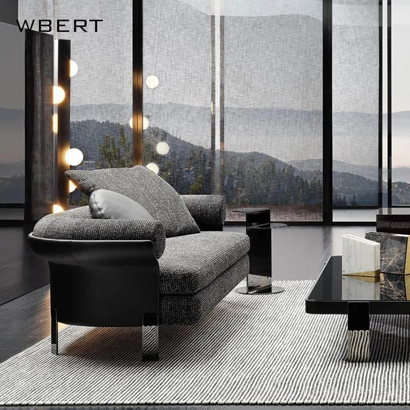 WBERT Sell Well New Type Italian Style Recliner Leisure Sofa Chairs Design Moderne Chair Cadeira Chaises Silla Sillones Sedie