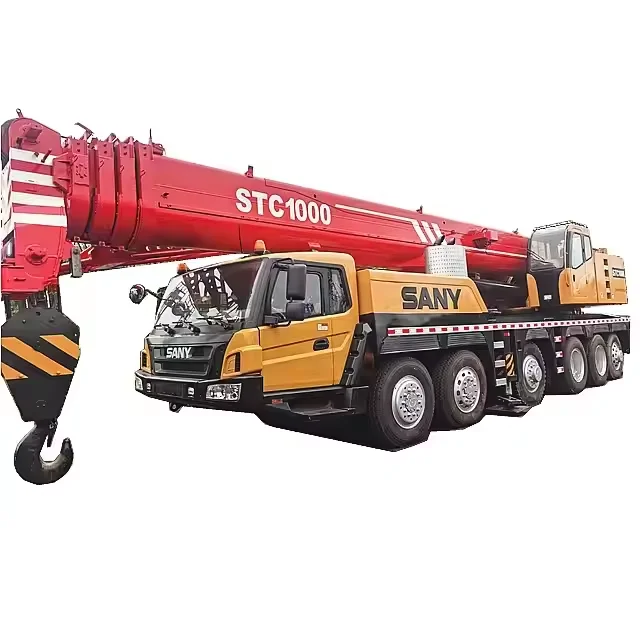 2020 SANY STC1000 STC500 Подержанный 100 тонный мобильный автомобильный кран вездеходный грузовик тонн автокран