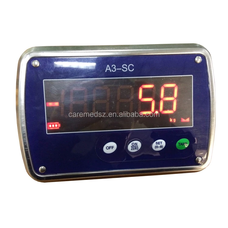Digital Stainless Steel  Counting  Ip68 Instrument Waterproof Weighing Indicator