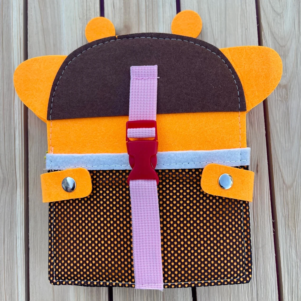 Children Quiet felt busy book Montessori learning book for babies toddlers and younger kids for sensory and creative play