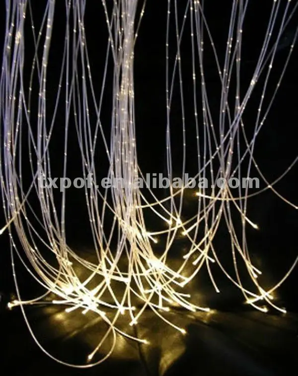 3.0mm Side Glow Fiber Optic Cable fibre light use on car