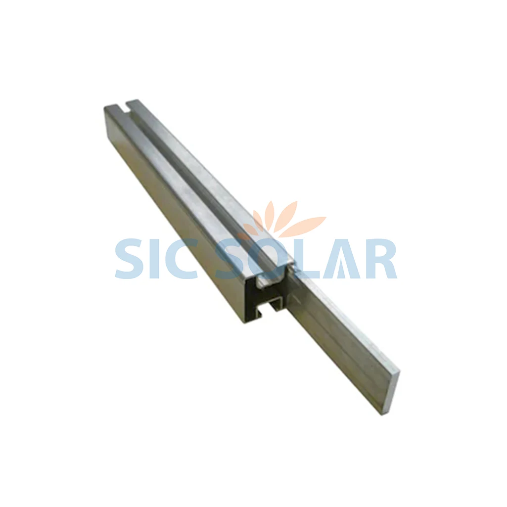 Solar Mounting Accessories Solar Roof Rail Solar Panel Rail Splicesolar panel connector