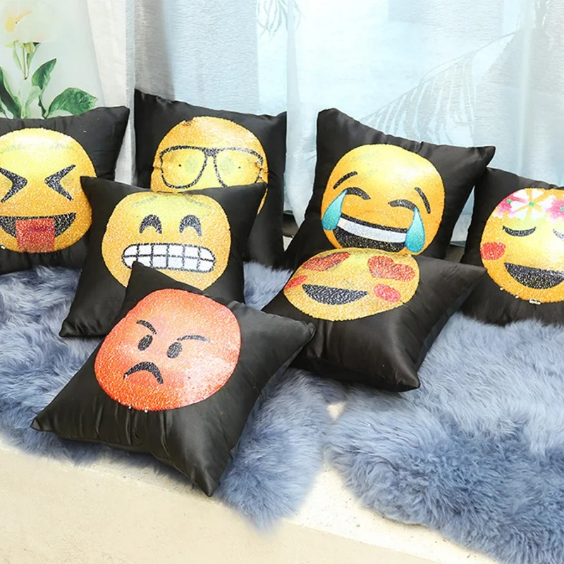 Cheersee magic christmas sublimation blank mermaid customized throw decorative reversible sequin pillow for home