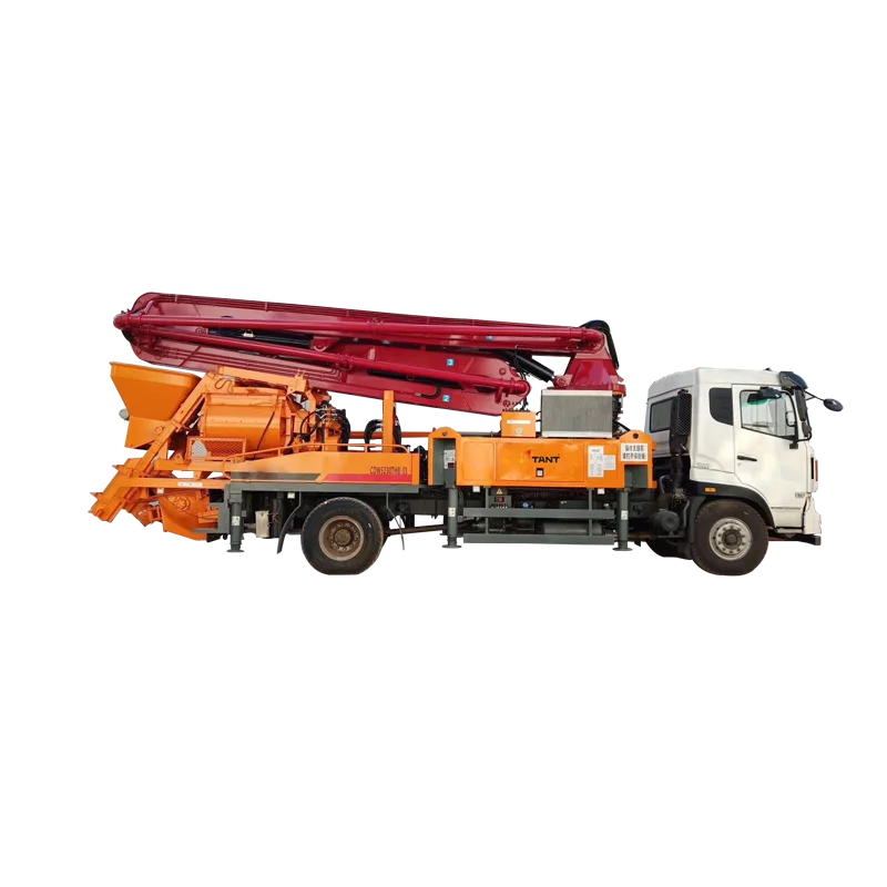 direct sale Concrete Spreader Dongfeng Chassis palcing boom truck mixer pump villa batch plant