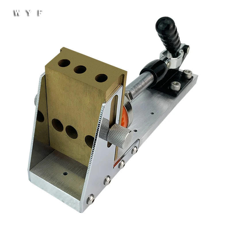 Pocket Hole Jig System WYF with Step Drill  Woodworking jig  clamp Woodworking Drill Locator for Wood Inclined Hole Drilling