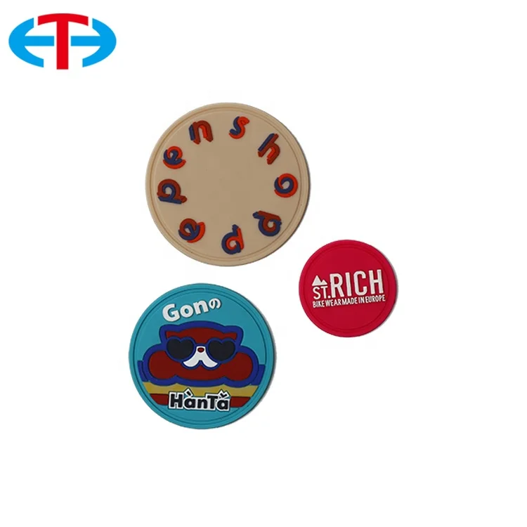 
High Quality Garment Custom rubber clothing label 3D Pvc Patch Clothing Rubber Patch Garment Badge 