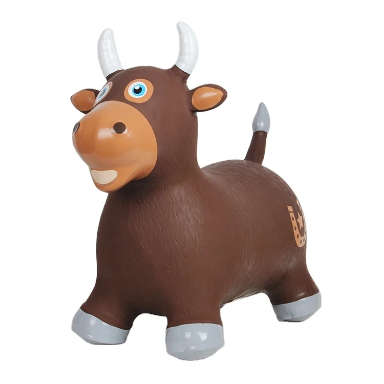 High-quality Animal Hopper PVC Kids Bouncing  Inflatable Horse Toy Outdoor