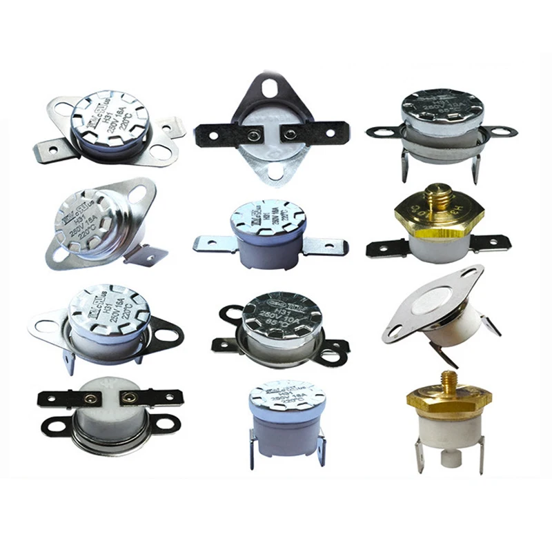 Одиночный бросок поджатием фиксированной температуры Термостат ksd301 для протектор температуры тепловое реле сверх-контроль температуры