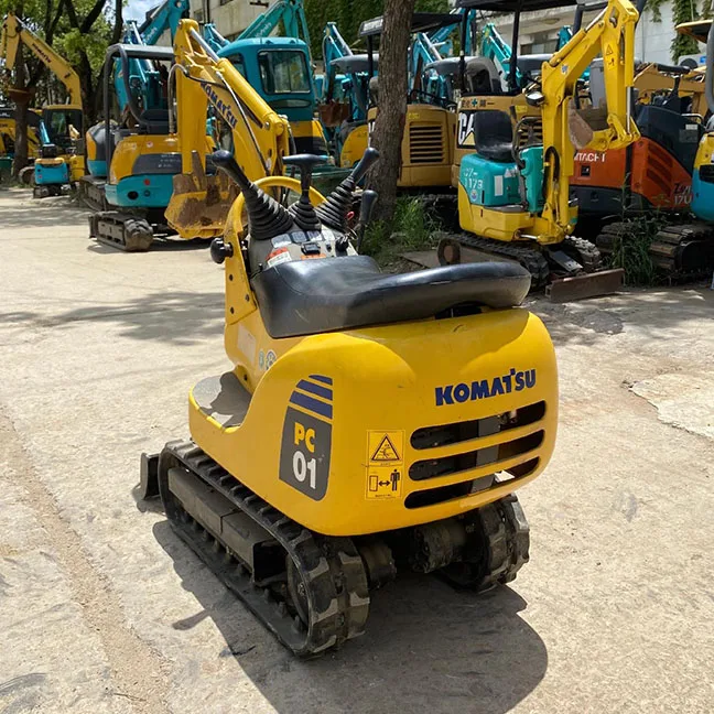 Высококачественный японский экскаватор komatsu 01 б/у 1 тонный мини-экскаватор Komatsu PC01