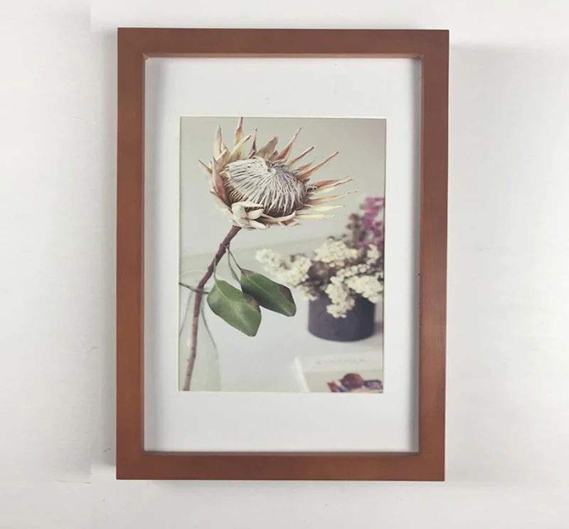 
High Quality Home Decor Decoration 18x24 Photo Picture Frame Moulding Solid Wood Carving Classic Photo Frame 