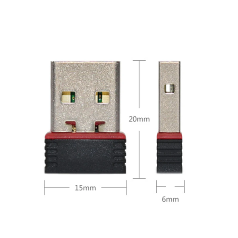  Беспроводной мини USB Wifi адаптер 802.11N 150 Мбит/с USB2.0 приемник сетевая карта для настольного ноутбука Windows