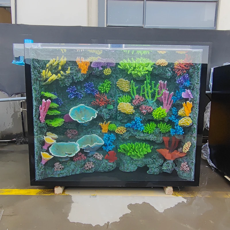 Bestselling jellyfish aquarium rimless ultra clear acrylic glass 2000 liter fish tank