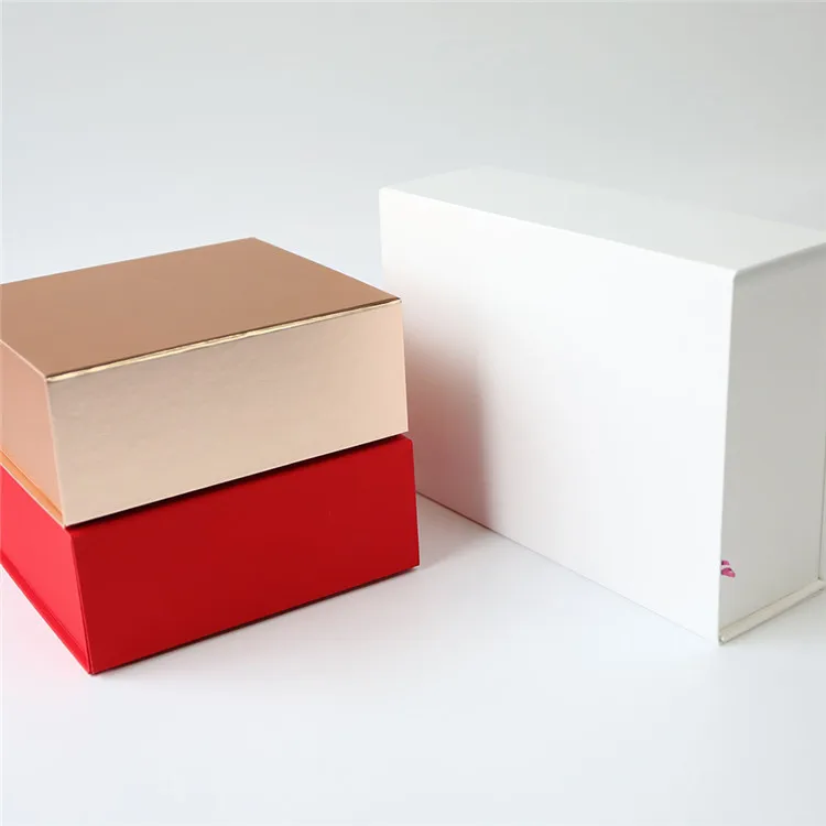 Custom Logo Cardboard Gift Paper Folding Magnetic Shirt Shoes Packaging Box