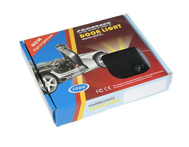Wireless Car Door Logo Light Car LED Door Warning Light Welcome Logo Ghost Shadow Projector