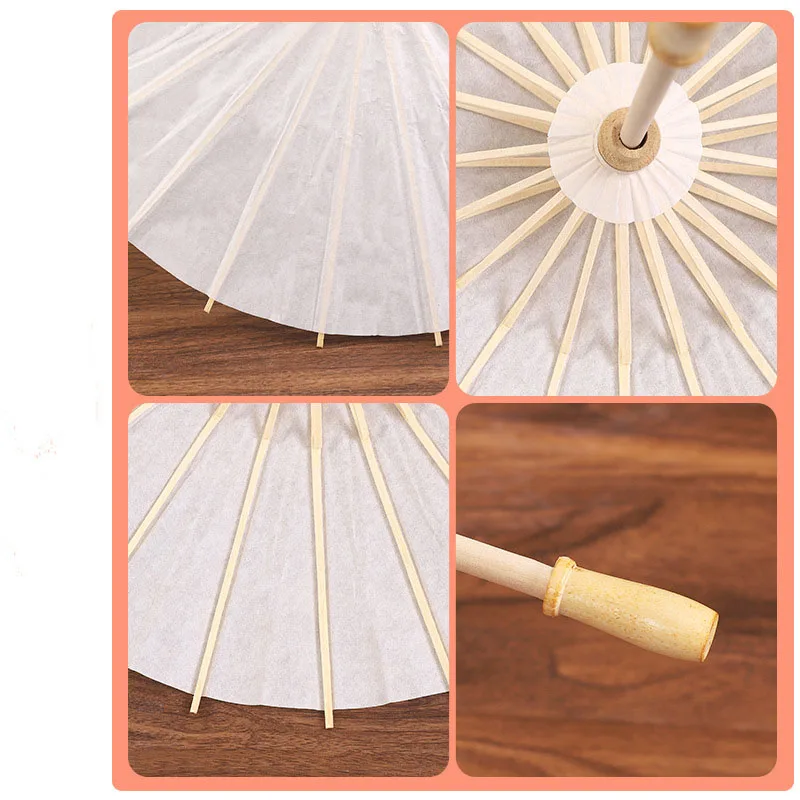 2024Hot Selling Custom Chinese Paper Umbrellas Diy Umbrella Oil pPaper Umbrella For Wedding
