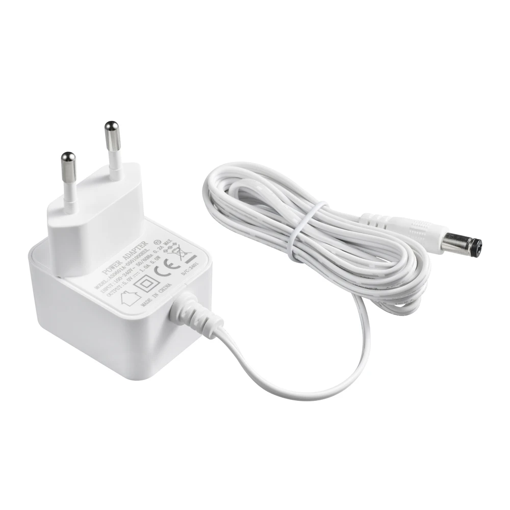 6W 5V 1A   6V 1A   12V 0.5A  CE RoHS  Power Adapter DC Cable DC Adapter Wall Mount Power Supply Adapter