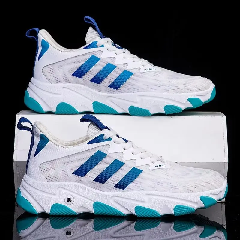 factory wholesale vietnam fly weaving jogging custom walking style shoes casual sneakers for men