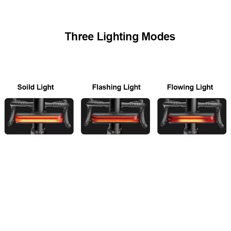 MTB Road Bike Taillight Electric Bike Rear Light Bicycle Seatpost Light