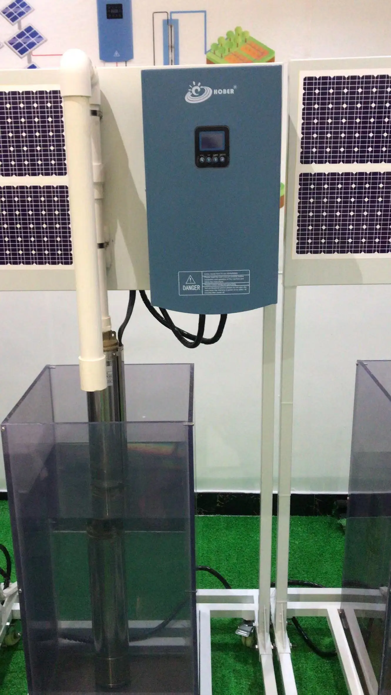 Factory direct solar dc pump complete borehole solar water submersible pumps 110v 1.5hp