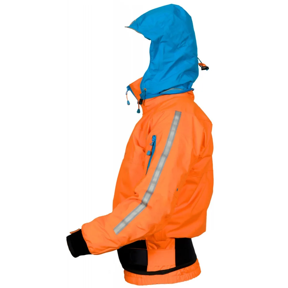 3-слойная сухая куртка со съемным капюшоном функциональная молния водонепроницаемый костюм для каякинга