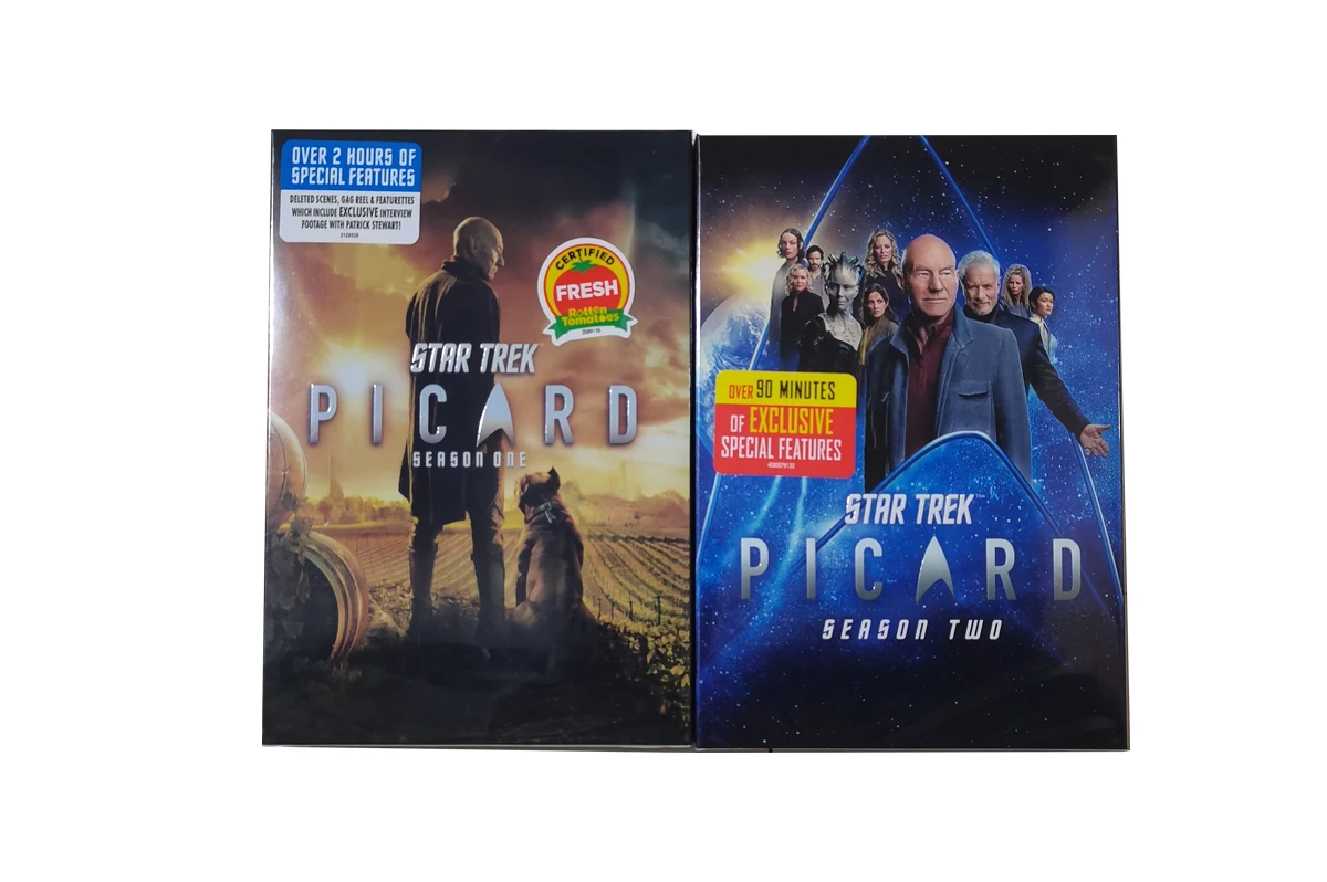 Комплект звездного трека Picard Сезон 1-2 6dvd-дисков оптовая продажа dvd-фильмы ТВ-серия Amazon eBay Лидер продаж dvd оптом бесплатная доставка