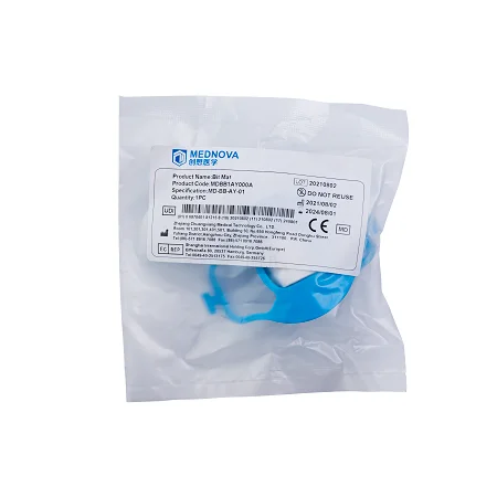 With Oxygen pipe consumables Disposable endoscopy mouthpiece bite block