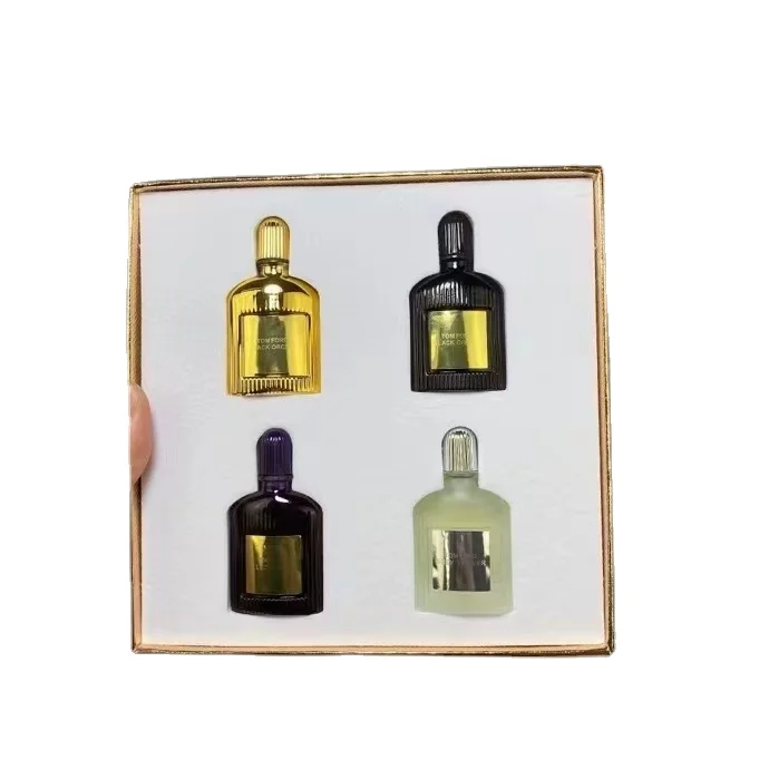 Wholesale 1:1 Best Quality 4*7.5ml Lasting Long Fragrance Cologne Tom Perfume Gift Set for Men