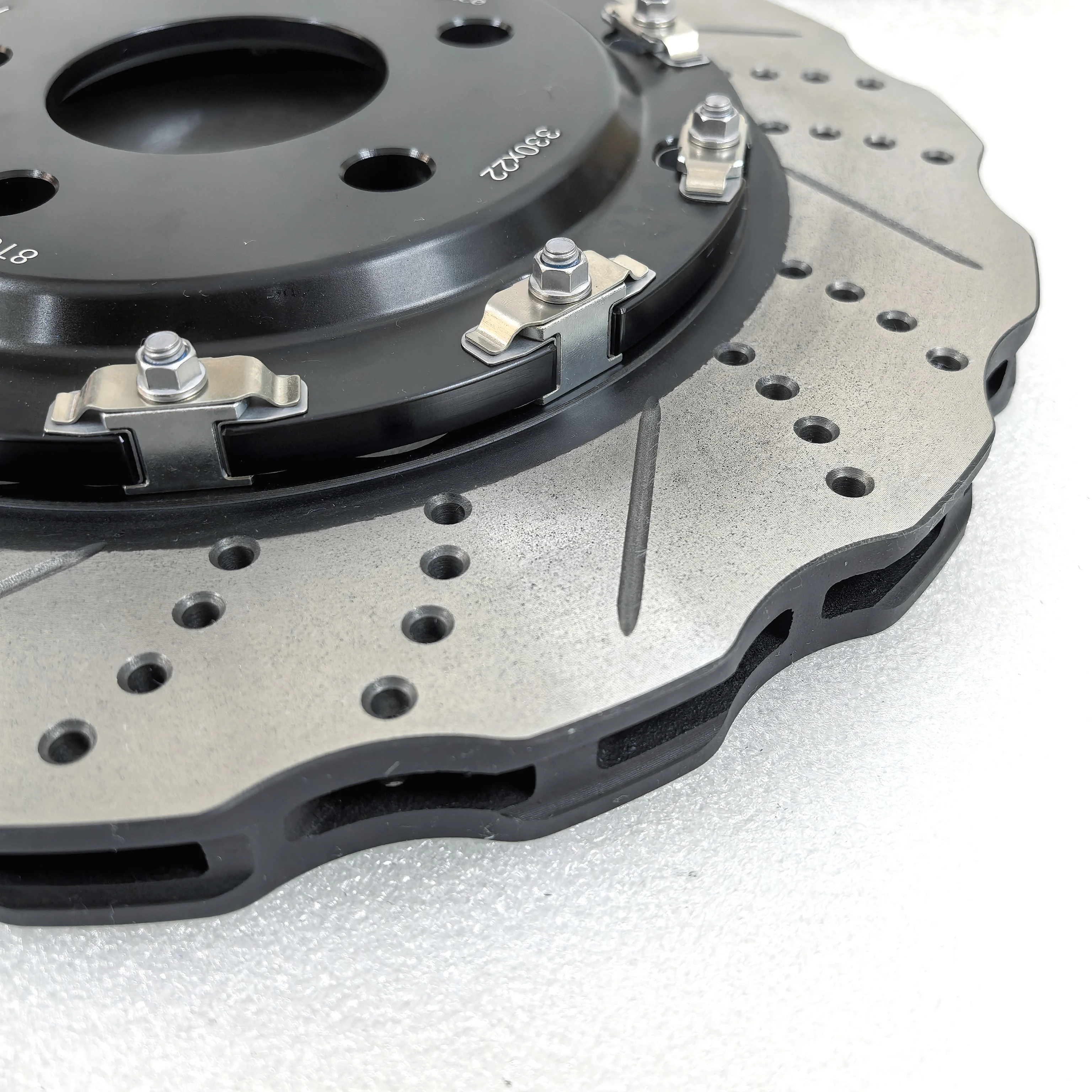 Jekit Auto Brake Disc Floating center bell 365x34mm 4S0615301B 330*22mm for Audi RS5 year 2014