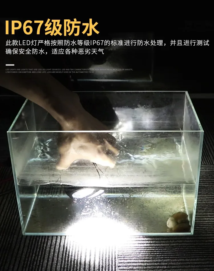 1PC Round  LED Work Light Spot Lamp Offroad Truck Tractor Boat SUV UTE 12/24V 9000LM 6000K Driving Lamp Car Accessories