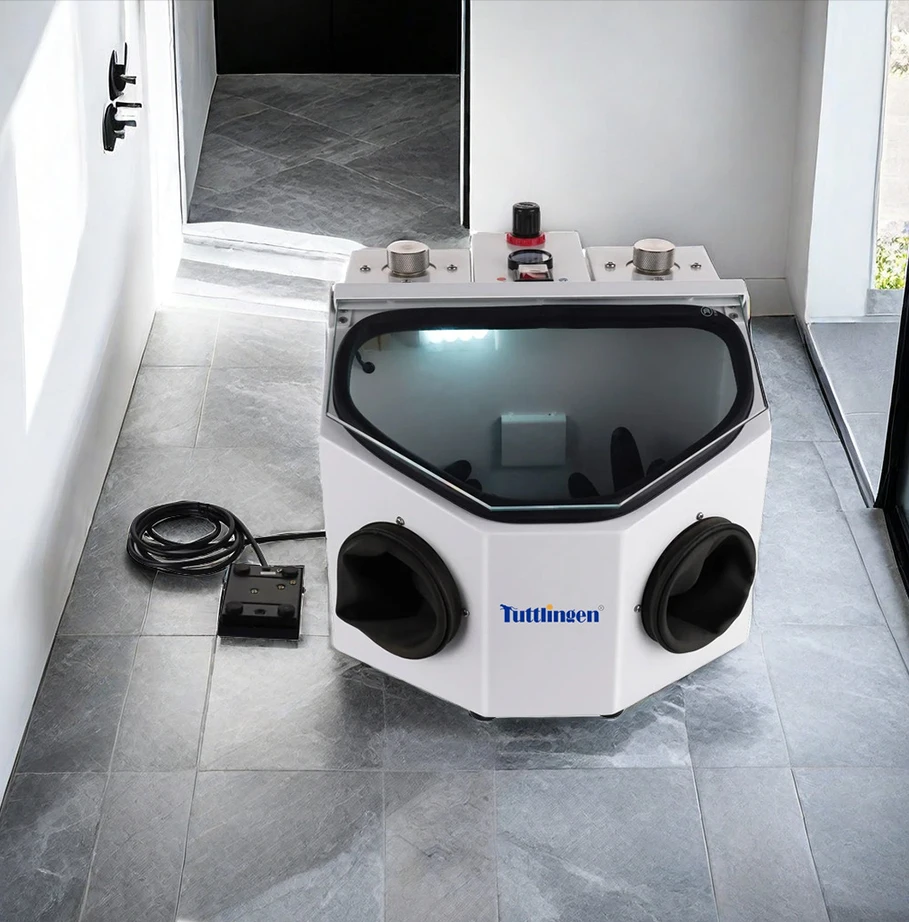 Стоматологическая пескоструйная R-606-1 лабораторная техника малое тело абразивный бластер стоматологическая машина для тонкого пескоструйного аппарата