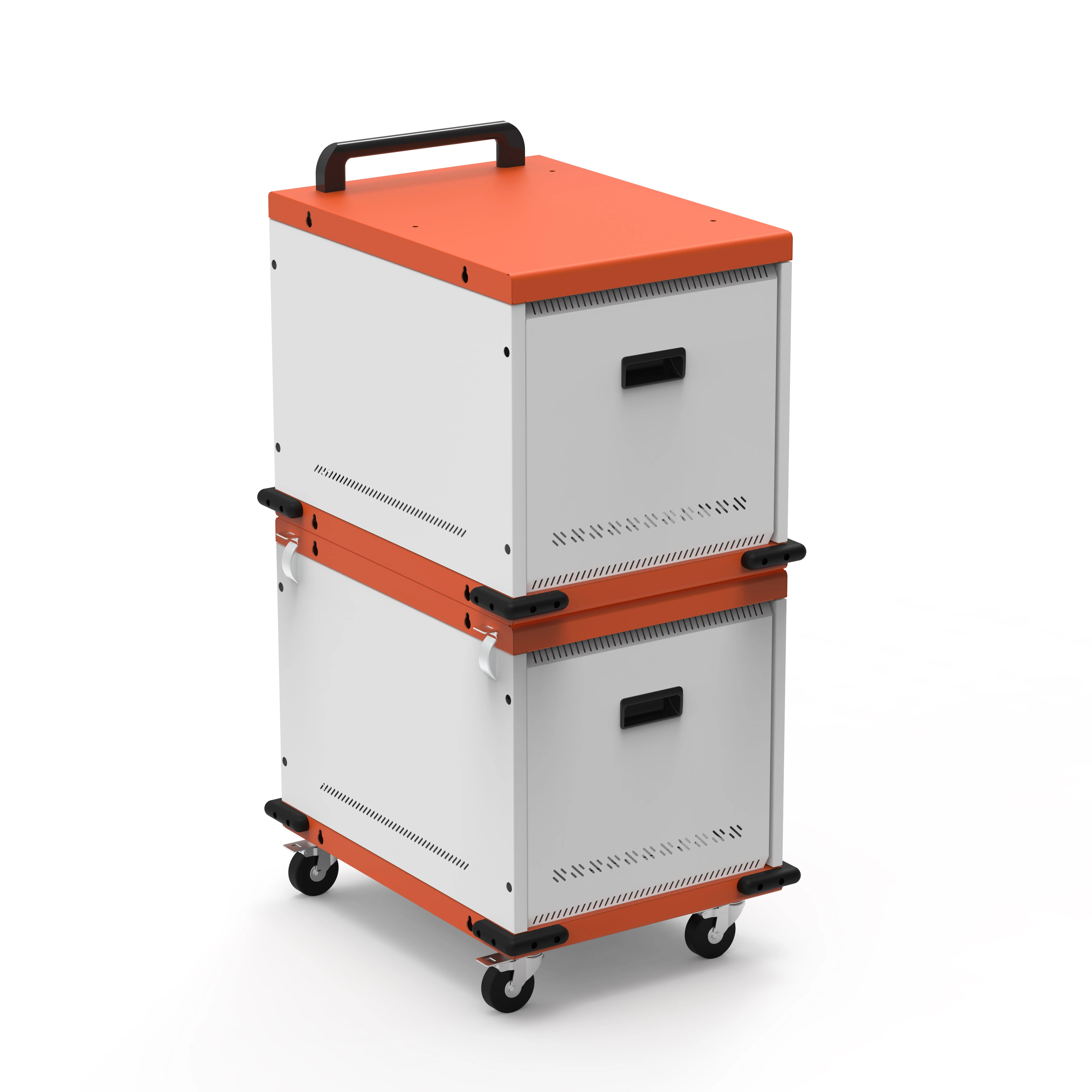 Manufacturer SPCC 32 Ways USB TYPE-C Mobile Phone Chromebook Laptop Tablet Charging Cart Cabinet for School