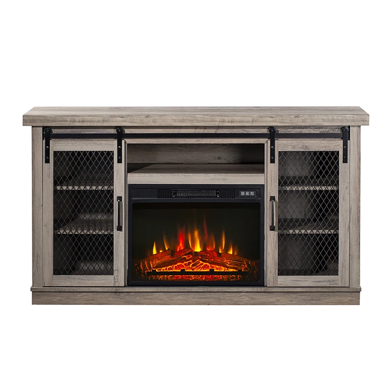 Мебель для гостиной, фермерский дом Mueble TV Con Chimenea, развлекательный блок, современная ТВ-приставка с камином