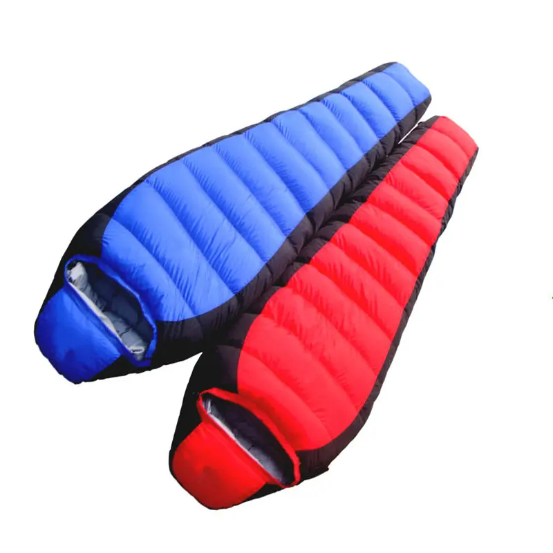 Outdoor lightweight nylon  polyester sleeping bag for travel camping hiking winter season