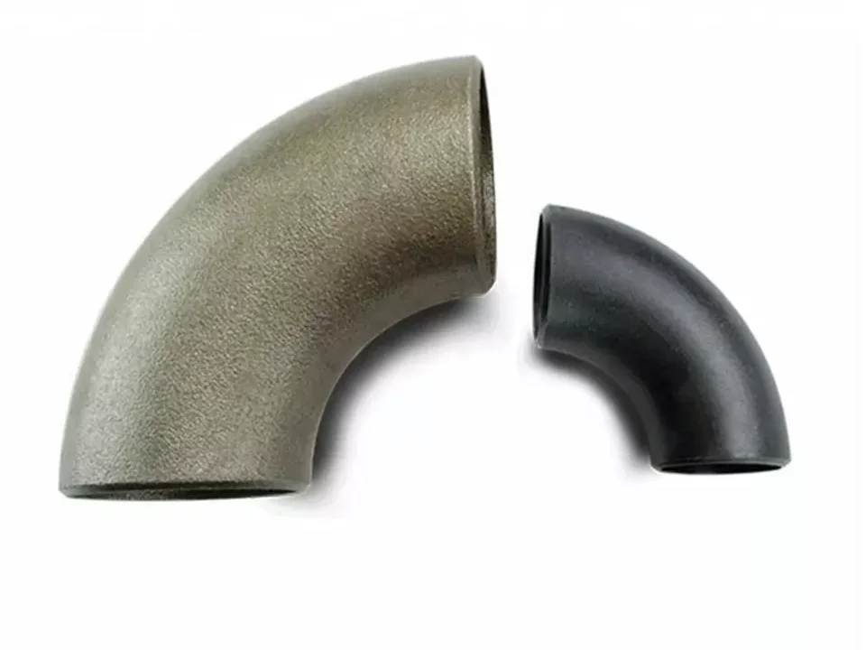 Schedule 40 Carbon steel WPB A234 ASTM DIN Gas 45 90 180 Degree Elbow Butt welding pipe fittings