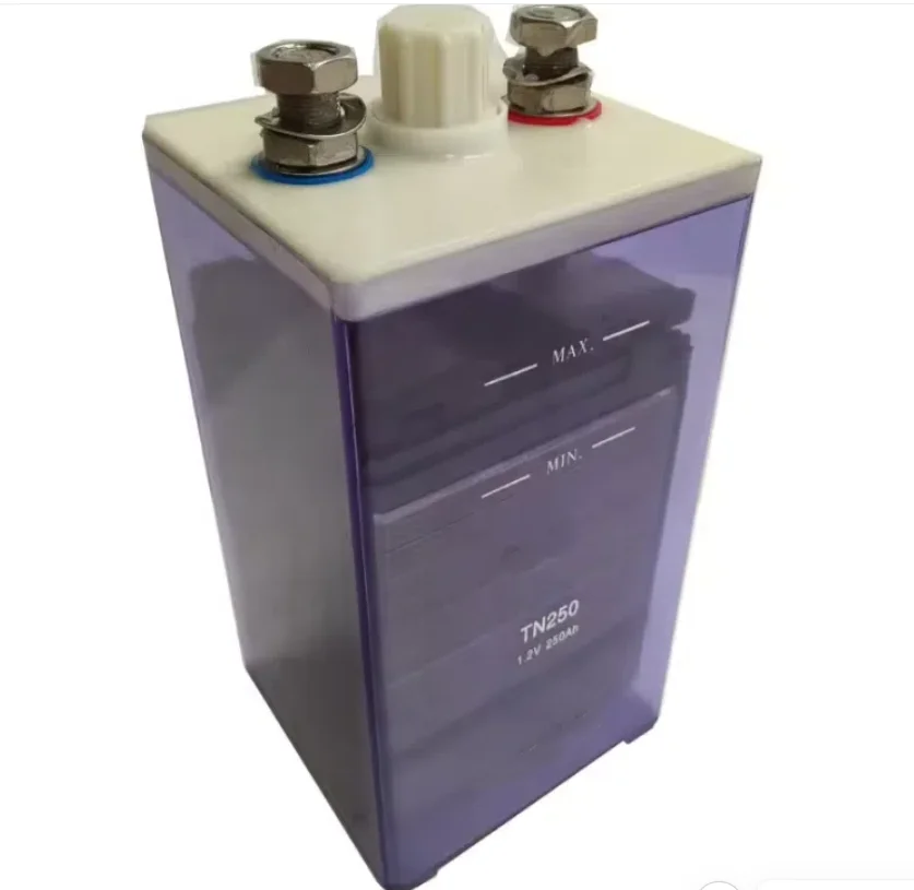 1.2v solar Nickel Iron Battery TN250Ah for good selling