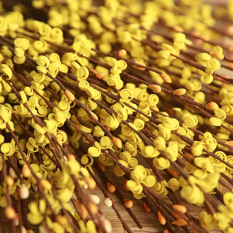 Winter Jasmine Flower  silk cloth flower artificial  winter jasmine for wedding